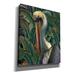 Epic Graffiti 'Primal Pelicana' By Steve Hunziker, Canvas Wall Art, 12"X16"_6 Canvas, Solid Wood in Green | 24 H x 20 W x 0.75 D in | Wayfair