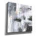 Epic Graffiti 'Cinder Composition I' By Victoria Borges, Canvas Wall Art, 18"X18" Canvas, Solid Wood in Gray | 37 H x 37 W x 1.5 D in | Wayfair