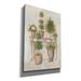 Rosalind Wheeler Potting Bench & Topiaries II by Pam Britton - Wrapped Canvas Painting Print Canvas | 26 H x 18 W x 0.75 D in | Wayfair