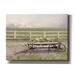 August Grove® Country Flower Wagon by Lori Deiter - Wrapped Canvas Photograph Metal in Brown | 40 H x 54 W x 1.5 D in | Wayfair