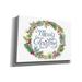 The Holiday Aisle® Merry Christmas Wreath by Diane Kater - Wrapped Canvas Graphic Art Canvas in Green | 26 H x 18 W x 1 D in | Wayfair