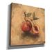 Red Barrel Studio® 'Gilted Peaches' By Marilyn Hageman, Canvas Wall Art Canvas in Gray | 37 H x 37 W x 1.5 D in | Wayfair