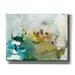 Orren Ellis 'Organic Abstract' By Lila Bramma, Canvas Wall Art, 30"X26" Canvas in Blue | 12 H x 16 W x 0.75 D in | Wayfair