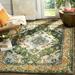 Blue/Green 79 x 0.45 in Area Rug - Dakota Fields Clevon Oriental Forest Green/Light Blue Area Rug | 79 W x 0.45 D in | Wayfair