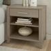 Union Rustic Laia 1 - Drawer Nightstand in Ash Wood in Gray | 24.9 H x 23.66 W x 15.71 D in | Wayfair LRFY8411 38846900