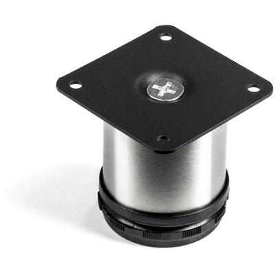 Möbelfuß jim echt Edelstahl gebürstet ø 50 mm Höhe 60 mm Image