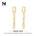 MC-Boucles d'oreilles créoles en argent regardé 925 pour femme pendentif pompon vintage breloque