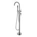 2-Handle Freestanding Floor Mount Tub Filler with Hand Shower