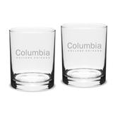 Columbia Renegades 14oz. 2-Piece Classic Double Old-Fashioned Glass Set