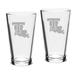 Louisiana Tech Bulldogs 16oz. 2-Piece Classic Pub Glass Set