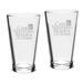 Case Western Reserve University 16oz. 2-Piece Classic Pub Glass Set