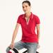 Nautica Women's Sustainably Crafted Deck Polo Tomales Red, M