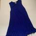 Anthropologie Dresses | Anthropologie Silence + Noise Blue Sleeveless Dress Size S | Color: Blue | Size: S