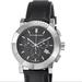 Burberry Accessories | Burberry Bu2306 Trench Chronograph Watch | Color: Black/Silver | Size: Os