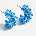 J. Crew Jewelry | J Crew Soft Bouquet Earrings, Nwt | Color: Blue | Size: Os