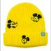 Disney Accessories | Disney Mickey Mouse Beanie Hat By Rafael Faria | Color: Black/Yellow | Size: Os
