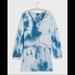 Anthropologie Shorts | Gently Used Anthropologie Madeira Tie Dye Lounge Set | Color: Blue/White | Size: S