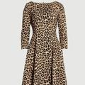 Kate Spade Dresses | Kate Spade Kate Spade Leopard Print Dress | Color: Tan | Size: 10