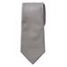 Men's Big & Tall KS Signature Extra Long Classic Geo Tie by KingSize in Pale Grey Geo Necktie