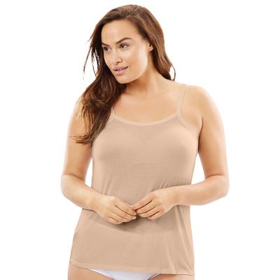 Plus Size Women's Modal Cami by Comfort Choice in Nude (Size 34/36) Full Slip