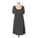 Old Navy Casual Dress: Black Stripes Dresses - Women's Size X-Small Petite