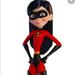 Disney Toys | Disney’s Incredibles-Violet Parr Action Figure | Color: Black/Red | Size: 11’