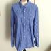 American Eagle Outfitters Shirts | American Eagle Button Down Dress Shirt Size Xxl | Color: Blue/White | Size: Xxl