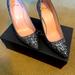 J. Crew Shoes | J. Crew Women’s Elsie Pumps | Color: Black/Silver | Size: 8