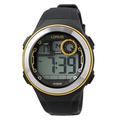 Lorus Herren Digital Quarz Uhr mit Silikon Armband R2379NX9