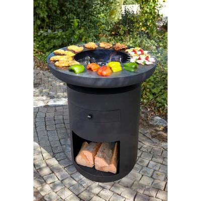 Feuerschale Sioux Grillfass Grillofen Grilltonne Feuerfass Fass - Buschbeck Image