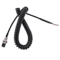 Câble Durable CB Radio haut-parleur Microphone 4 broches pour Cobra PR550 PR3100 PR4000 MRHH100