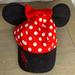 Disney Accessories | Minnie Mouse Women’s Hat From Disneyland | Color: Black/Red | Size: Os