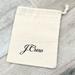 J. Crew Other | J Crew Cotton Drawstring Pouch | Color: Tan | Size: 4” L X 5” H