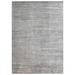 White 24 x 0.25 in Area Rug - Bokara Rug Co, Inc. Hand-Knotted High-Quality Black & Silver Area Rug Viscose/Cotton/Wool | 24 W x 0.25 D in | Wayfair