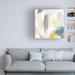 Orren Ellis June Erica Vess 'Fractal Pastel I' Canvas Art Canvas, Wood in Gray/Pink/White | 35 H x 35 W x 2 D in | Wayfair