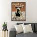 Trinx Black Cat Plays Violin - Where Words Fail Music Speaks - 1 Piece Rectangle Graphic Art Print On Wrapped Canvas in White | Wayfair