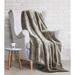 Everly Quinn Premium Super Soft, Lightweight, Microplush, Cozy & Functional Throw Polyester in Gray | 48 W in | Wayfair