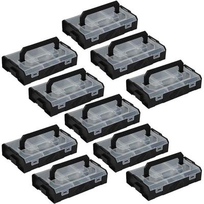 Sortimo l-boxx Mini schwarz / Deckel transparent Industrial Line 10er Set