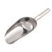 Home Buffet Stainless Steel Flour Sugar Soybean Spice Ice Shovel Scoop - 9.8" x 3.5" x 2.4"(L*W*D)