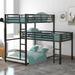 Nestfair Twin over Twin over Twin L-shaped Metal Triple Bunk Bed