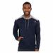 Adidas Shirts | Adidas Men's Ultimate Fleece Pullover Hoodie Navy/Solid Grey Heather New | Color: Blue/Gray | Size: M