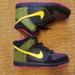 Nike Shoes | Nike Dunk High 6.0 Women's Size 8.5 Pink, Yellow, Black | Color: Black/Yellow | Size: 8.5