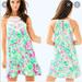 Lilly Pulitzer Dresses | Lilly Pulitzer Soft Pearl Shift - Raz Berry Catty Shack | Color: Green/Pink | Size: 12