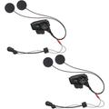 Sena Spider ST1 HD Bluetooth Système de communication Double Pack, noir