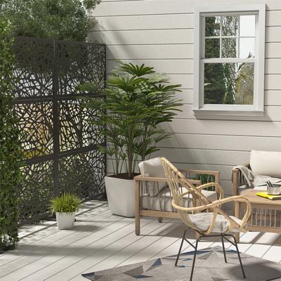 Outdoor Privacy Screen Free Standing Net - 76x47