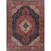 Traditional Floral Sarouk Farahan Turkish Area Rug Wool Hand-knotted - 8'0" x 9'9"
