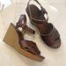 American Eagle Outfitters Shoes | American Eagle Wedges | Color: Brown/Tan | Size: 7