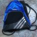 Adidas Bags | Adidas Blue/Black/White Backpack Full Size New Condition | Color: Black/Blue/White | Size: Os