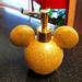 Disney Bath | Glitter Mickey Lotion Pump | Color: Gold | Size: 8"L X 6"W X 5"H