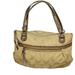 Coach Bags | Coach Purse Signature Logo Gold Canvas Hobo Handbag Large | Color: Gold | Size: Medium